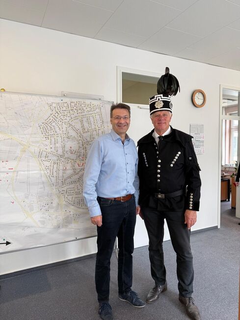 Ein besonderes Geburtstagsständchen für den Bürgermeister