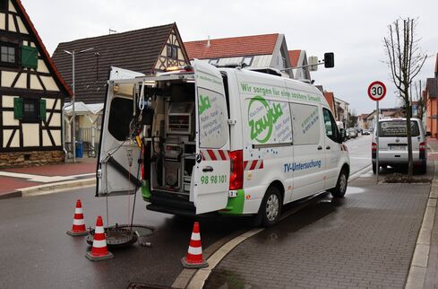 Kanalreinigung und TV-Befahrungen bestätigen ein gutes Kronauer Kanalnetz
