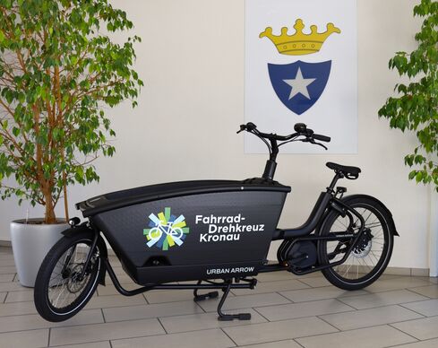 Winter-Ausleihpause für die E-Lastenbikes am Fahrrad-Drehkreuz