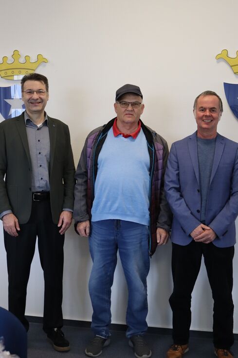 Baukontrolleur Franz Bauer verabschiedet